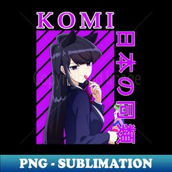 komi san cant communicate - digital sublimation download file - unleash your creativity