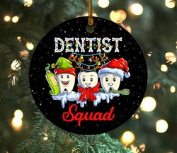 dentist christmas ornament,  dental school gift