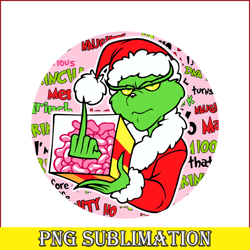 grinchmas pink png