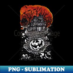 Halloween Shirt - Decorative Sublimation PNG File - Enhance Your Apparel with Stunning Detail