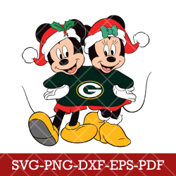green bay packers_mickey christmas 11,svg,dxf,eps,png,digital download,cricut,mickey svg,mickey svg files