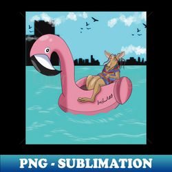 gangaroo on vacation - premium sublimation digital download - capture imagination with every detail