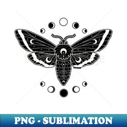 Moon Moth - Creative Sublimation PNG Download - Revolutionize Your Designs