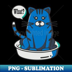 cat litter box - png transparent sublimation design - capture imagination with every detail