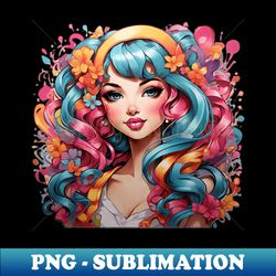 pin-up baby girl - png sublimation digital download - bring your designs to life