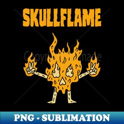skullflame - Trendy Sublimation Digital Download - Bring Your Designs to Life