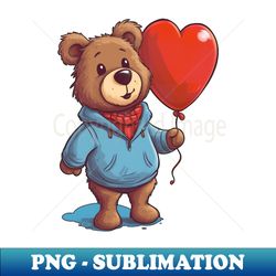 luv you beary much - vintage sublimation png download - unleash your creativity