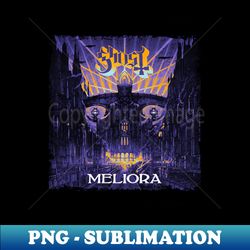 Ghost Meliora Neon Purple - Premium Sublimation Digital Download - Perfect for Sublimation Art