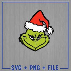 grinch face svg png, grinch svg png, christmas svg, christmas grinch face svg, svg files for cricut