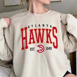 vintage atlanta basketball sweatshirt, atlanta basketball team hoodie, vintage basketball fan shirt, atlanta unisex tee