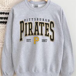 vintage pittsburgh pirates sweatshirt, pittsburgh baseball hoodie, vintage baseball fan shirt, pittsburgh pirates shirt,