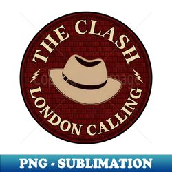 hat london the clash - high-resolution png sublimation file - create with confidence