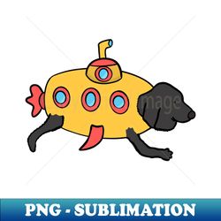 submarine puppy - modern sublimation png file - perfect for sublimation mastery