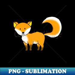 cute orange fox - Stylish Sublimation Digital Download - Perfect for Personalization