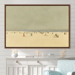 framed canvas oil painting landscape wall art, nature framed large gallery art, vintage art, minimalist art, gift, wall