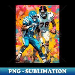 big man with the ball - stylish sublimation digital download - create with confidence