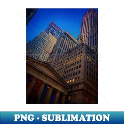 wall street manhattan nyc - creative sublimation png download - perfect for creative projects