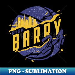 rick barry golden state skyball - sublimation-ready png file - stunning sublimation graphics