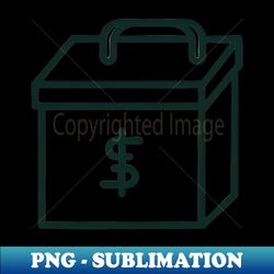 the money box - png transparent sublimation file - perfect for creative projects