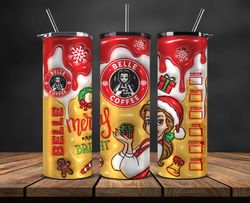 grinchmas christmas 3d inflated puffy tumbler wrap png, christmas 3d tumbler wrap, grinchmas tumbler png 42