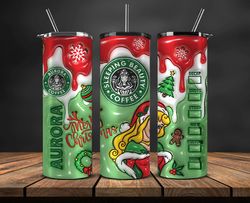 grinchmas christmas 3d inflated puffy tumbler wrap png, christmas 3d tumbler wrap, grinchmas tumbler png 44