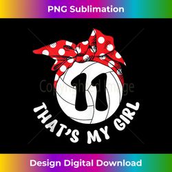 groovy that's my girl volleyball player number 11 christmas tank top - bespoke sublimation digital file - access the spectrum of sublimation artistry