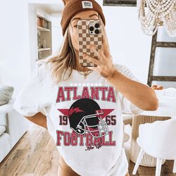 comfort colors atlanta football shirt, vintage falcon football shirt, retro atlanta football shirt, falcon football gift