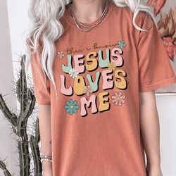 comfort colors jesus shirt, boho christian shirt, christian streetwear, love like jesus shirt, christian crewneck, jesus