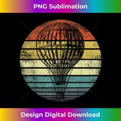 hot air balloon pilot gifts retro balloon sky ride festival - luxe sublimation png download - animate your creative concepts