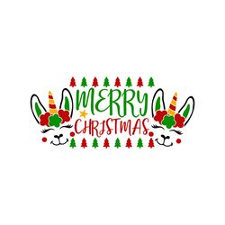 merry christmas svg, christmas tree svg, unicorn svg, christmas design, santa svg, noel svg, digital download