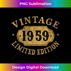 64 years old 64th Birthday Anniversary Best Limited - Classic Sublimation PNG File - Chic, Bold, and Uncompromising