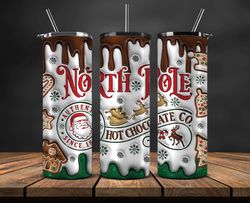 christmas 20oz tumbler wrap png, christmas 3d inflated puffy tumbler wrap png, grinchmas 20oz png 289