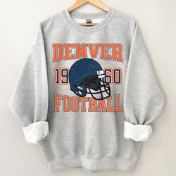 vintage denver sweatshirt, denver football sweatshirt, denver football crewneck, denver football shirt, denver football