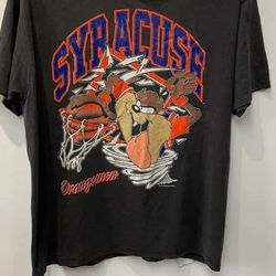 vintage ncaa syracuse looney tunes  shirt, university syracuse shirt,sports shirt , gift for fans