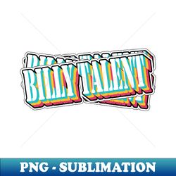 sticker - billy talent - retro png sublimation digital download - stunning sublimation graphics