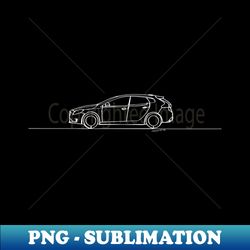volvo v40 - single line - digital sublimation download file - add a festive touch to every day