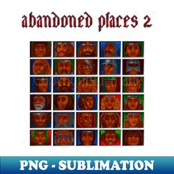 abandoned places 2 - digital sublimation download file - create with confidence