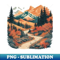 nature illustration - premium png sublimation file - stunning sublimation graphics