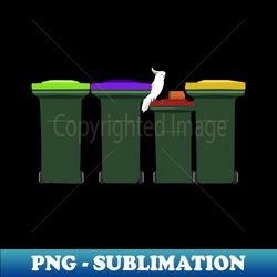 bin cocky street bins - trendy sublimation digital download - instantly transform your sublimation projects