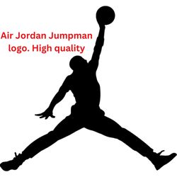 air jordan jumpman logo svg eps png jpg. high quality t-shirt svg design, cap svg design , svg sticker