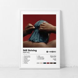 still striving-asap ferg album poster, music poster, custom poster, hd print wall decor canvas poster