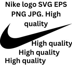 nike logo svg eps png jpg. high quality t-shirt svg design, cap svg design , svg sticker