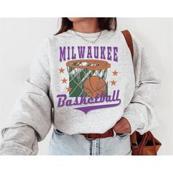 milwaukee buck, vintage milwaukee buck sweatshirt\t-shirt, milwaukee basketball shirt, bucks shirt, basketball fan shirt