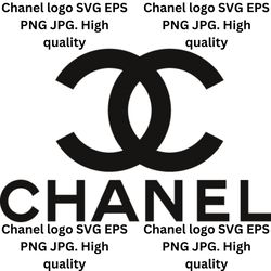 chanel logo svg eps png jpg. high quality