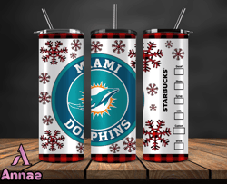 miami dolphins christmas tumbler png, nfl merry christmas png, nfl, nfl football png 20
