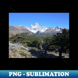 mount fitz roy el chalten - high-quality png sublimation download - capture imagination with every detail