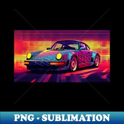 porsche pop art - trendy sublimation digital download - stunning sublimation graphics