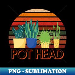 pot head -4 - stylish sublimation digital download - instantly transform your sublimation projects