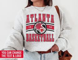 atlanta hawk, vintage atlanta hawk sweatshirt t-shirt, hawks sweater, hawks t-shirt, vintage basketball fan shirt, retro