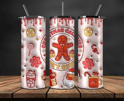 grinchmas christmas 3d inflated puffy tumbler wrap png, christmas 3d tumbler wrap, grinchmas tumbler png 150